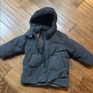 Zara Kids Charcoal Puffer Jacket